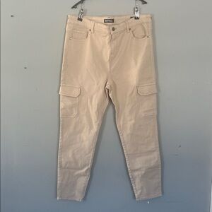Buffalo David Bitton Beige Cargo Pants 12